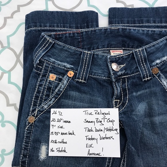 ๐๐CUTE! TR SAMMY BIG T CROP๐๐26 1/2 20.25โ - Picture 3 of 8